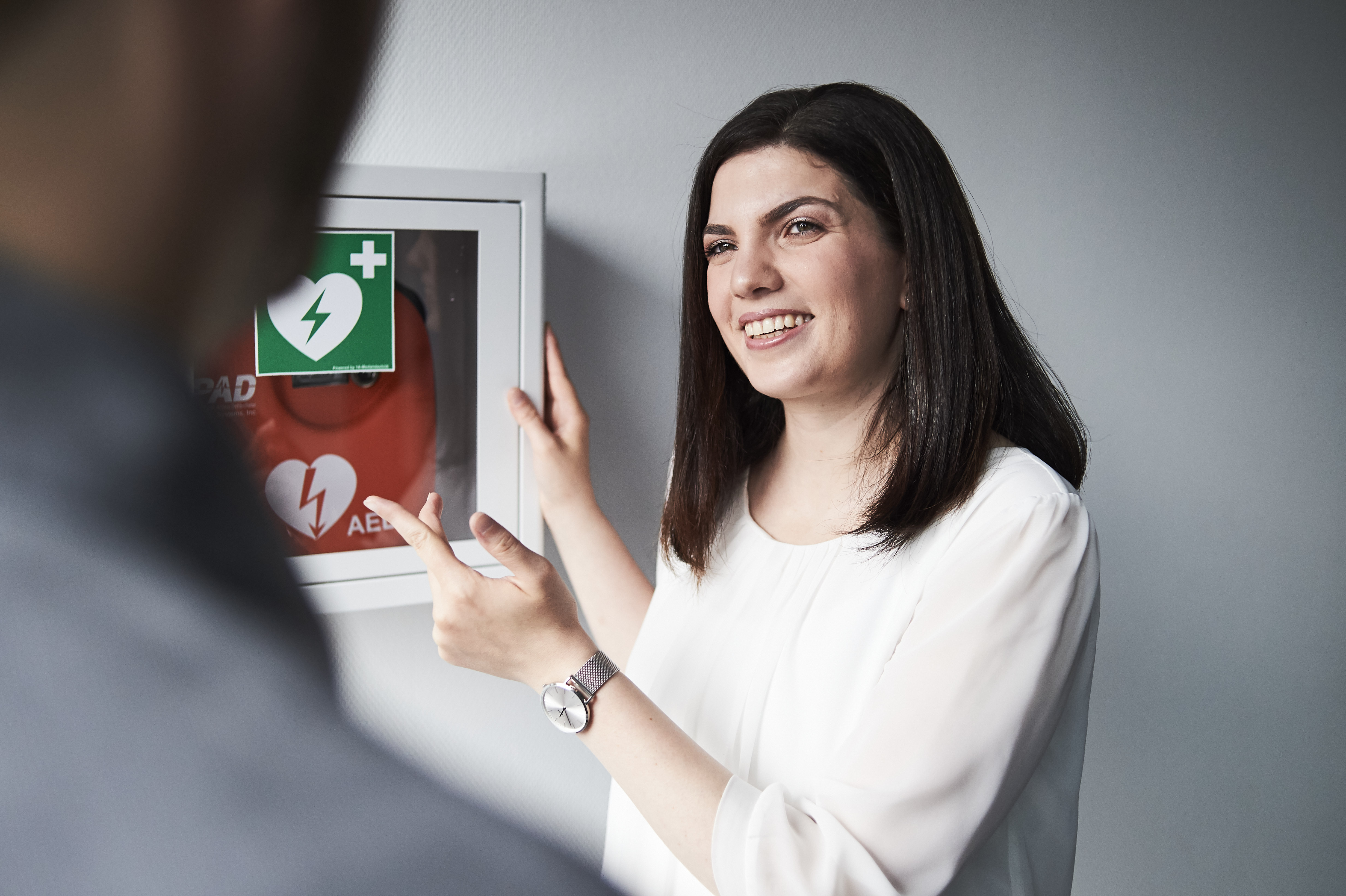 Deniz, Leiterin Arbeitssicherheit